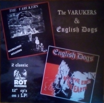 Varukers/English Dogs : Split LP